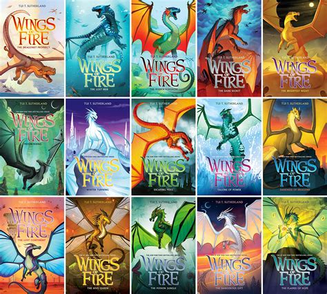 Wings of Fire Series by Tui T. Sutherland .
